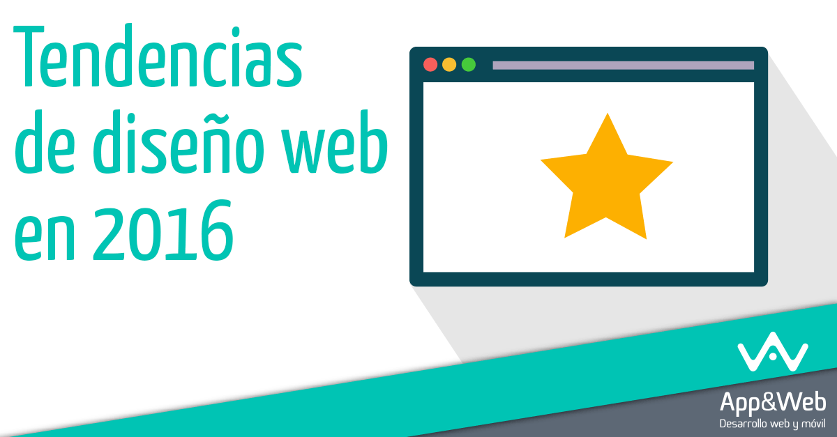 Tendencias de diseño web en 2016