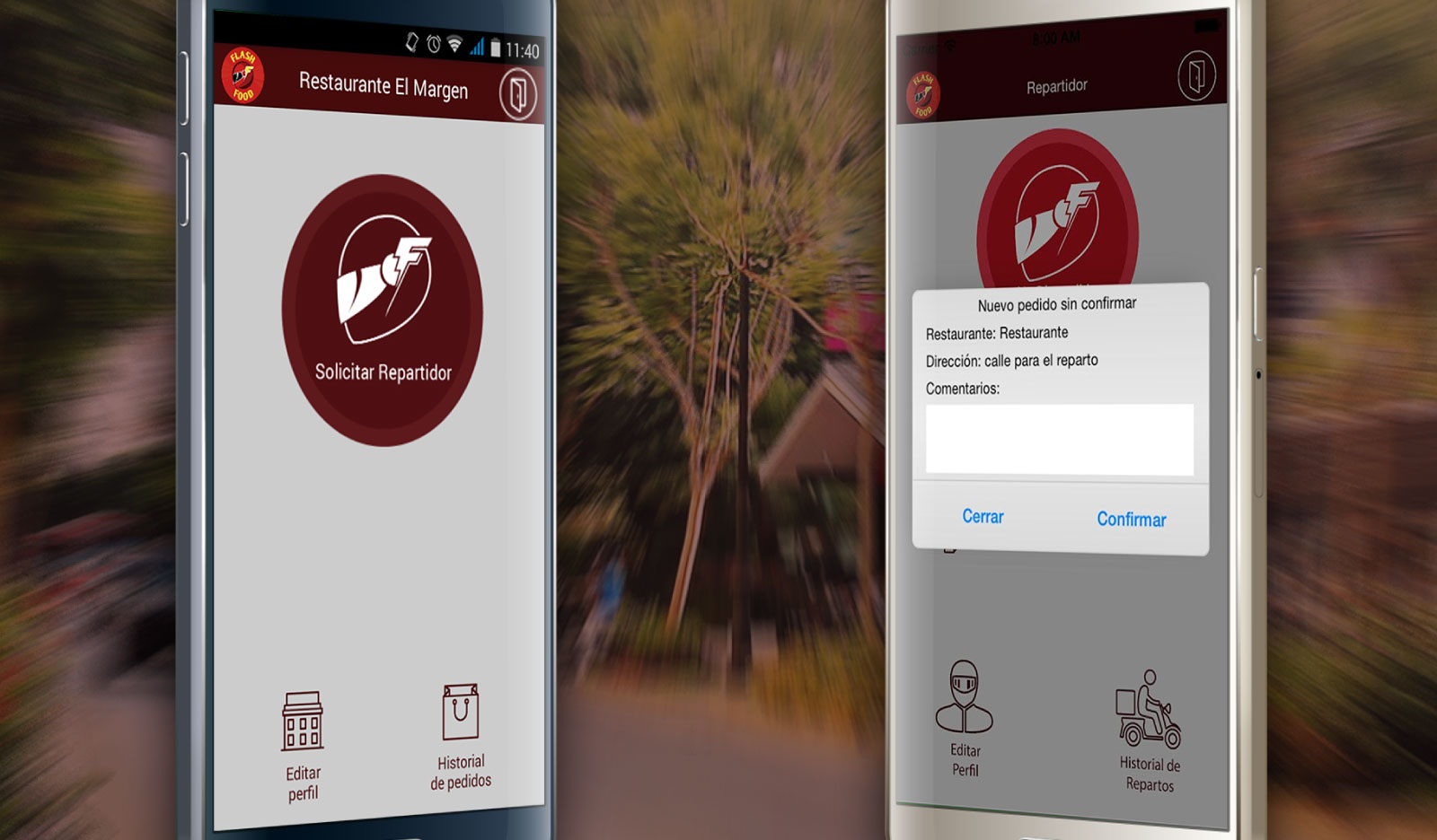 Aplicación móvil de Flashfood App nativa Android y iOS de Flashfood
