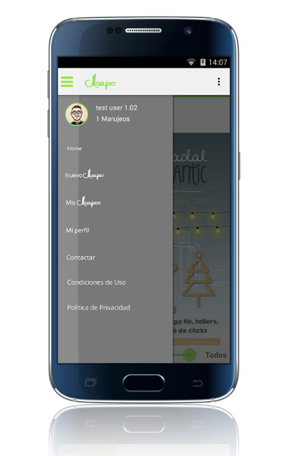 Aplicación móvil de Marujeo Desarrollo a medida de aplicación móvil de Marujeo por App&Web