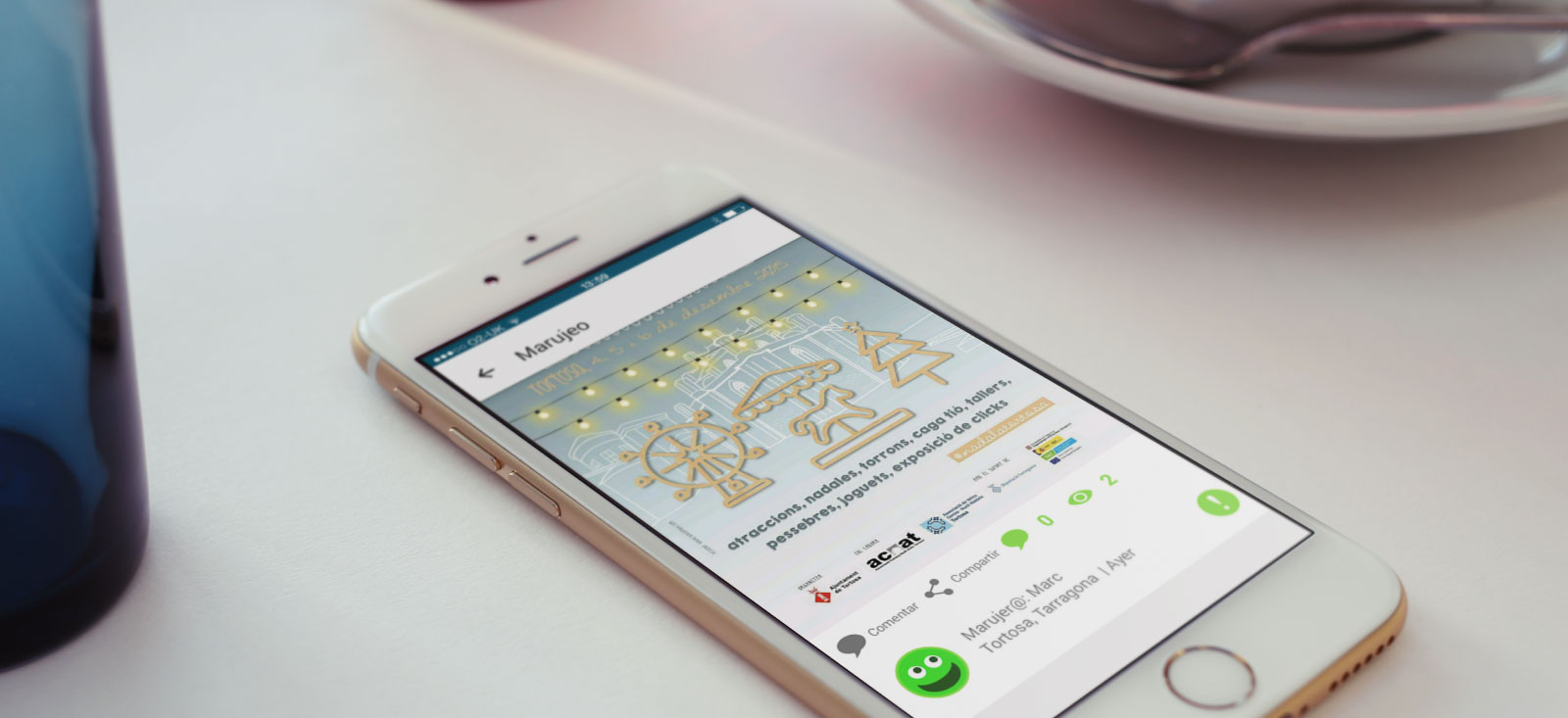 Aplicación móvil de Marujeo Desarrollo app nativa Android e iOS de Marujeo por App&Web