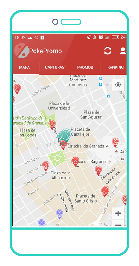 Pokepromo, app nativa Android y iOs de App&Web