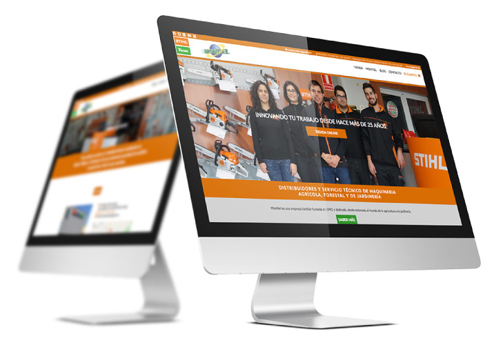 Montiel, desarrollo de ecommerce a medida Desarrollo a medida de la tienda online de Montiel