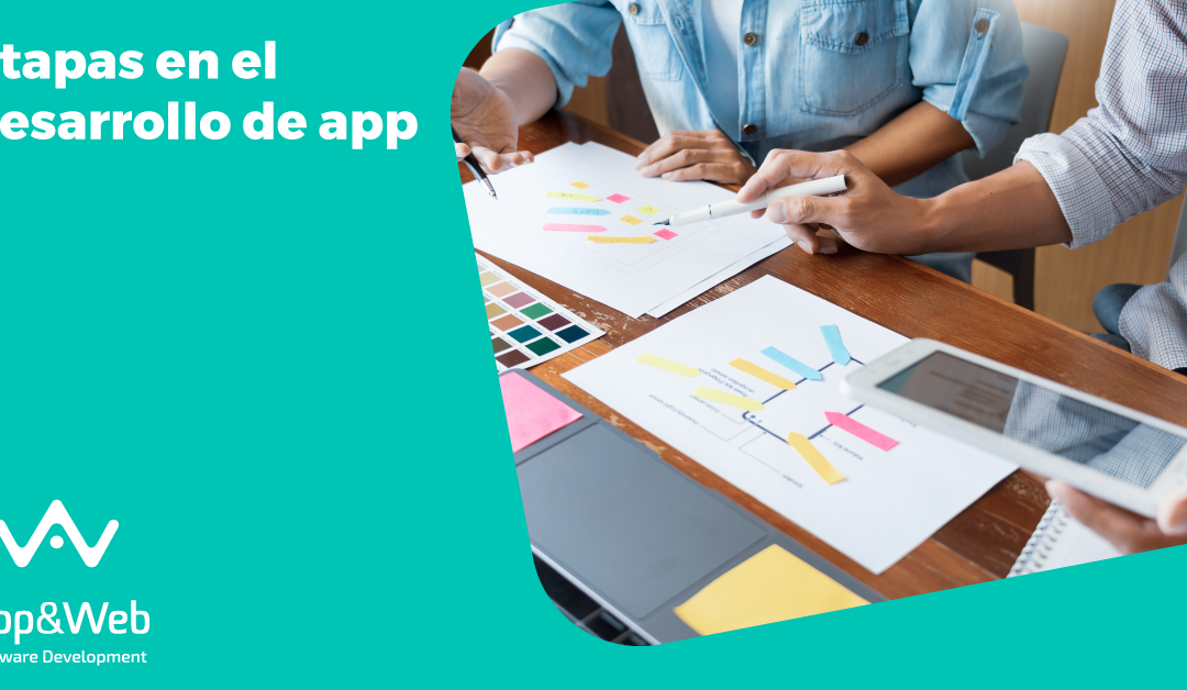 ¿Cuáles son las etapas en el desarrollo de aplicaciones?