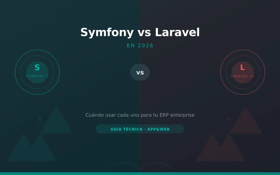 Symfony vs Laravel en 2026: ¿Cuál Elegir para tu ERP o Plataforma Enterprise?
