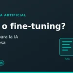 Comparativa RAG o fine-tuning para la IA de una empresa — App&Web